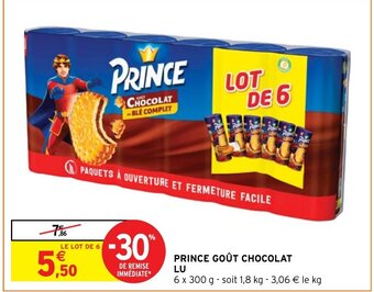 Intermarché Hyper PRINCE GOÛT CHOCOLAT LU offre