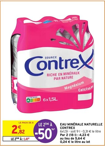 EAU MINÉRALE NATURELLE CONTREX