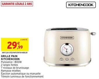 Intermarché Hyper GRILLE PAIN KITCHENCOOK offre