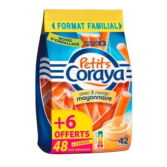 Carrefour Coraya mini bâtonnets - format familial offre