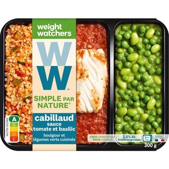 Carrefour Weight watchers plats cuisinés simple par nature offre