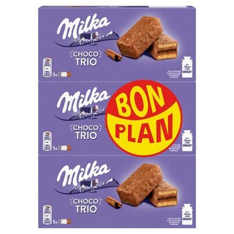 Carrefour Milka choco trio bon plan offre