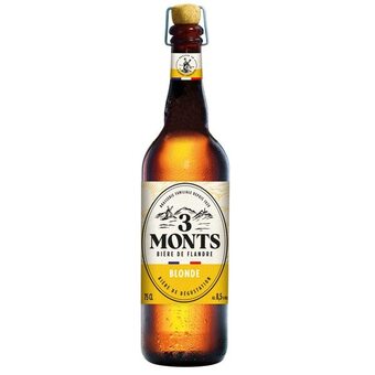 Carrefour Market 3 monts bière blonde offre