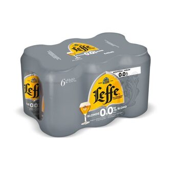 Carrefour Market Leffe bière blonde d'abbaye sans alcool offre