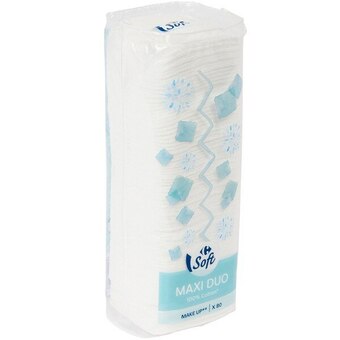 Carrefour Market Carrefour soft cotons à démaquiller maxi duo offre
