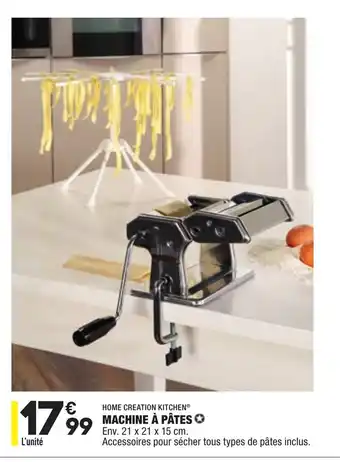 ALDI Machine a Pates offre