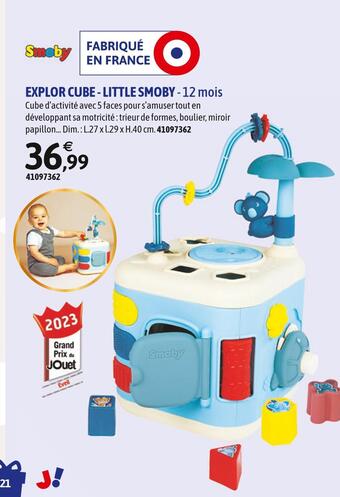 JouéClub Smoby explor cube- little offre