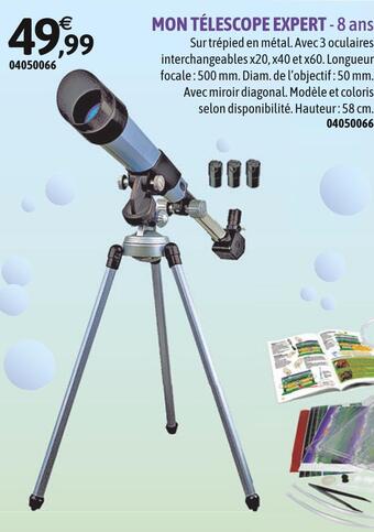 JouéClub Le labo des curieux mon télescope expert offre