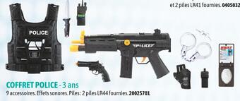 JouéClub Mission top secrete coffret police offre