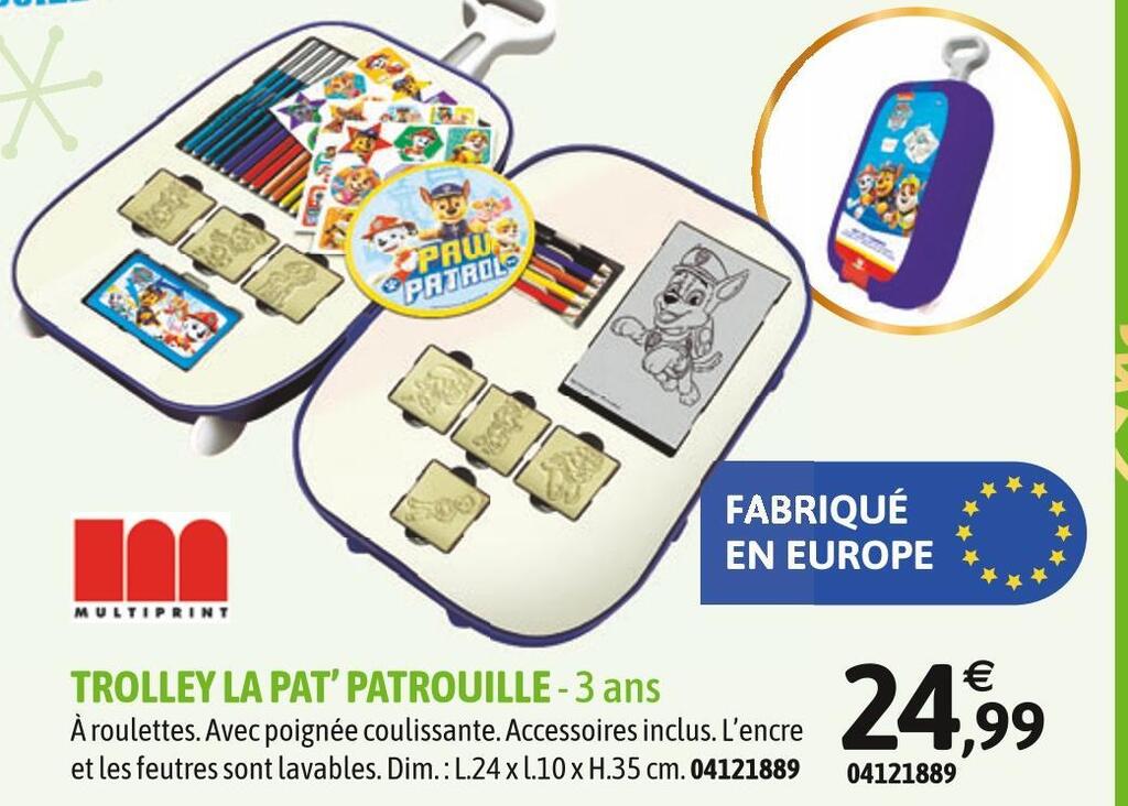 Trolley pat outlet patrouille