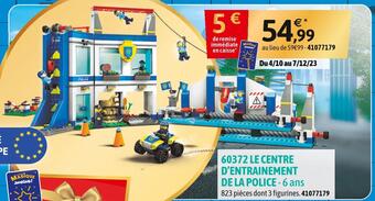 JouéClub Lego city 60372 le centre d’entrainement de la police offre