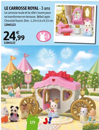 JouéClub Le carrosse royal offre