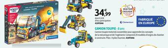 JouéClub Clementoni camion toupie offre