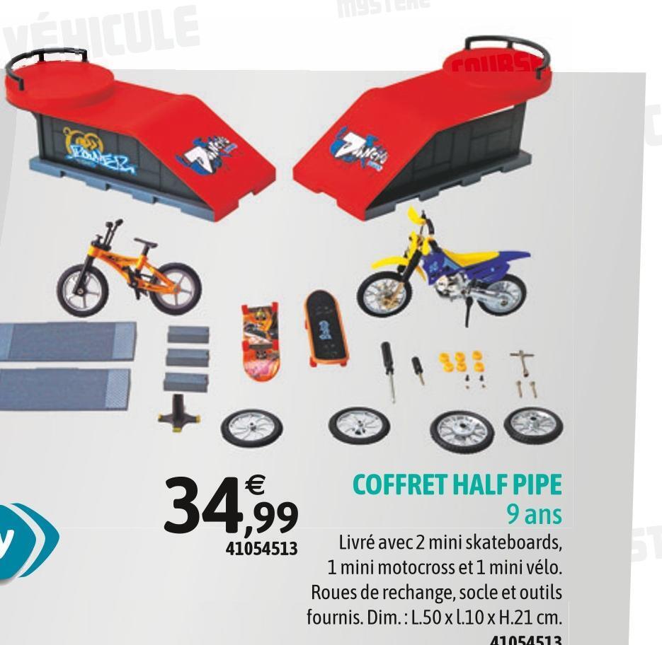 Promo Coffret half pipe chez Jou Club