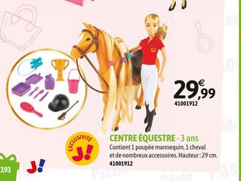 JouéClub Thaïs centre équestre offre