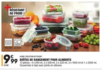 ALDI Boités De Rangement Pour Aliments offre
