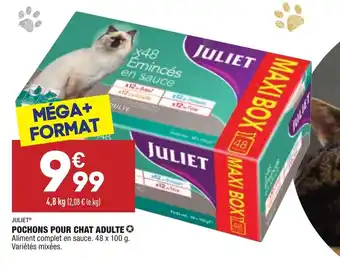 ALDI Pochons Pour Chat Adulte offre