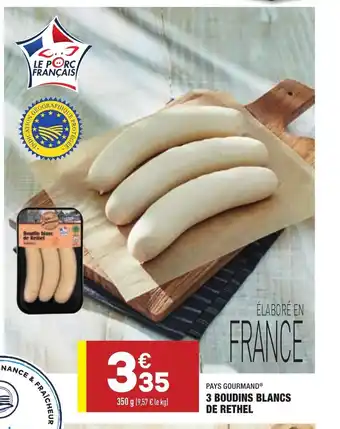 3 Boudins Blancs De Rethel