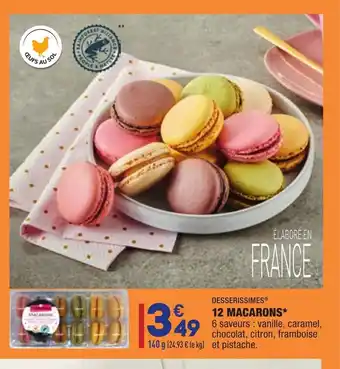 ALDI 12 Macarons offre