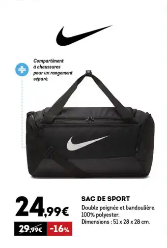 Sport 2000 Sac De Sport offre