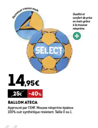 Sport 2000 Ballon Ateca offre