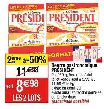 Cora x Carrefour Beurre gastronomique PRÉSIDENT offre