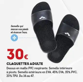 Sport 2000 Claquettes Adulte offre