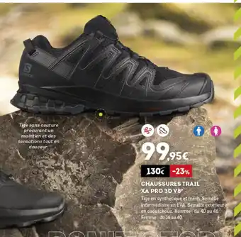 Sport 2000 Chaussures Trail Xa Pro 3D V8 offre