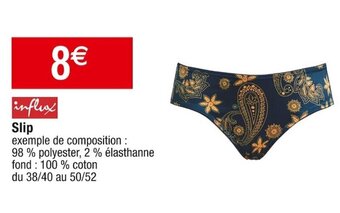 Cora x Carrefour Slip offre