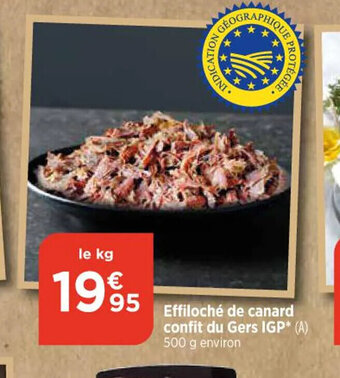 Bi1 Effiloché de canard confit du Gers IGP offre