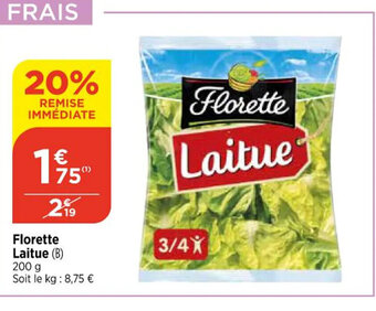 Bi1 Florette Laitue offre
