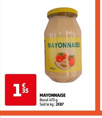 Auchan MAYONNAISE offre