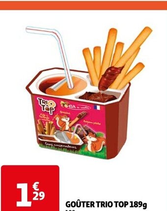 Auchan GOÛTER TRIO TOP offre