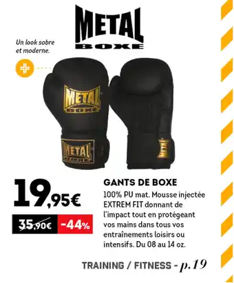 Gants de boxe