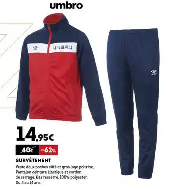 Sport 2000 Survêtement offre