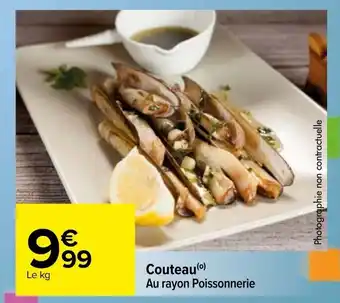 Carrefour Couteau offre