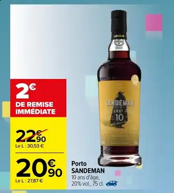 Carrefour Porto sandeman offre