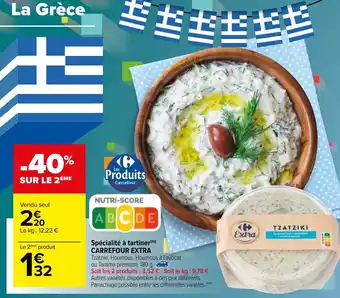 Carrefour Spécialité à tartiner offre
