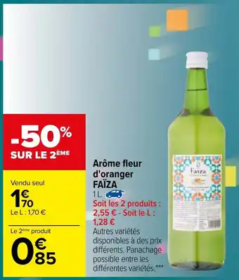 ArĂŽme fleur d'oranger