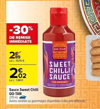 Carrefour Sauce sweet chili offre