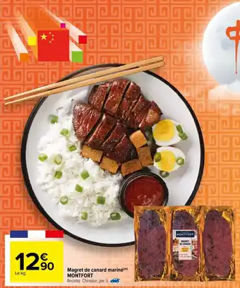 Carrefour Magret de canard marine offre