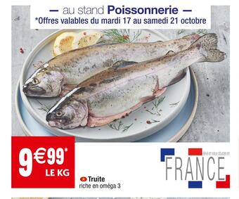 Cora x Carrefour Truite offre
