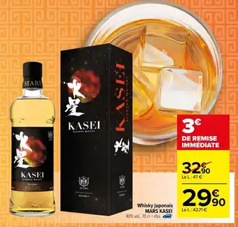 Carrefour Whisky japonais offre
