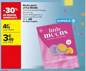 Carrefour Mochis glacés offre