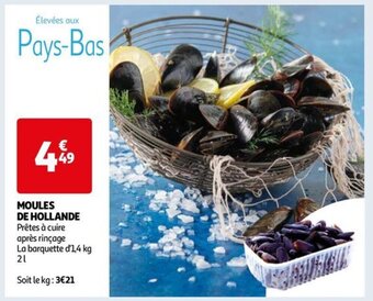 Auchan MOULES DE HOLLANDE offre