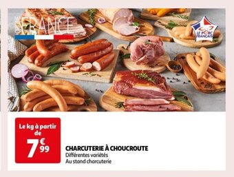 Auchan CHARCUTERIE À CHOUCROUTE offre