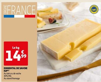 Auchan EMMENTAL DE SAVOIE IGP(¹) offre
