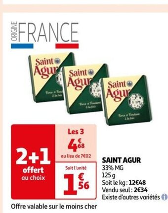 Auchan SAINT AGUR offre