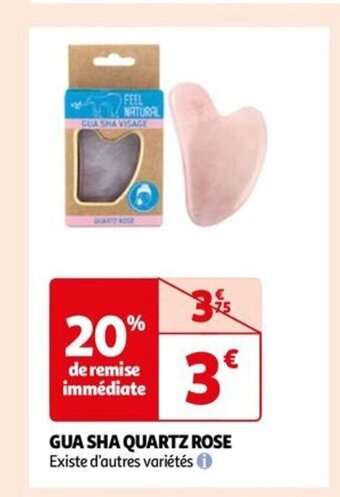 Auchan GUA SHA QUARTZ ROSE offre