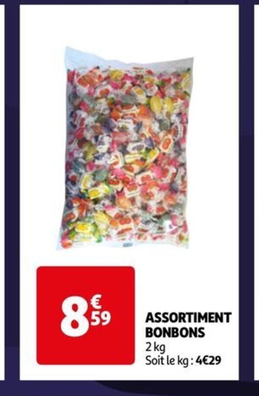 Promo ASSORTIMENT BONBONS chez Auchan